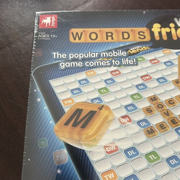 Words with Friends Board Game by Hasbro & Zynga NEW Sealed - Picture 5 of 6